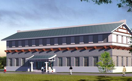 仿古建筑设计中“镂空”的墙 仿古建筑设计中“镂空”的墙